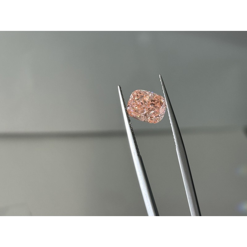 Ruif Jewelry Cushion Cut 3.62ct	 9.61X7.63X5.33mm  Fancy Pink VS2 Lab Grown Diamond Can Custom Your Favoirite Jewelry with This Diamond