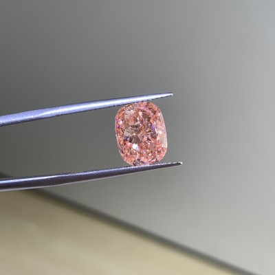 Ruif Jewelry Cushion Cut 4.01ct	 10.09X8.07X5.32mm  Fancy Pink VS1 Lab Grown Diamond Can Custom Your Favoirite Jewelry with This Diamond