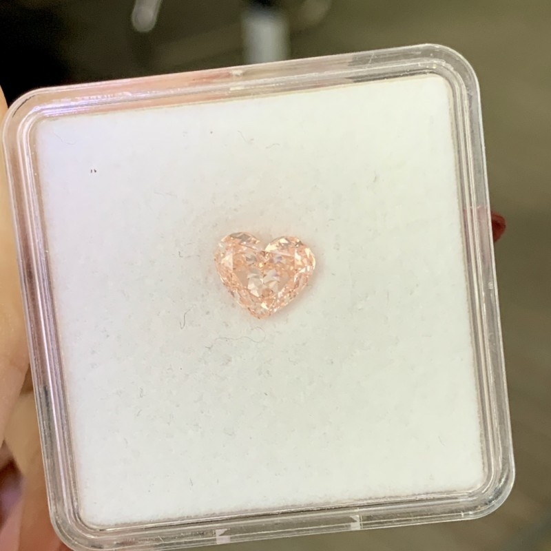 Ruif Jewelry Heart Shape 2.10ct Fancy Light Pink CVD Lab Grown Diamond Can Custom Your Favoirite Jewelry with This Diamond Ruif Jewelry Heart Shape 2.10ct Fancy Light Pink CVD Lab Grown Diamond Can Custom Your Favoirite Jewelry with This Diamond