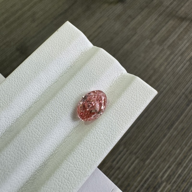 Ruif Jewelry Oval Shape 2.07ct Fancy Pink CVD Lab Grown Diamond Can Custom Your Favoirite Jewelry with This Diamond Ruif Jewelry Oval Shape 2.07ct Fancy Pink CVD Lab Grown Diamond Can Custom Your Favoirite Jewelry with This Diamond