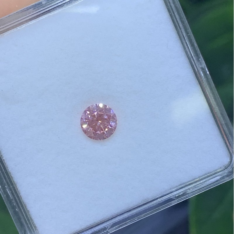 Ruif Jewelry Round Shape1.02ct Fancy Pink CVD Lab Grown Diamond Can Custom Your Favoirite Jewelry with This Diamond Ruif Jewelry Round Shape1.02ct Fancy Pink CVD Lab Grown Diamond Can Custom Your Favoirite Jewelry with This Diamond