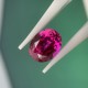 Ruif Jewelry Hand Made Hot Pink Color Lab Sapphire Oval Shape Loose Gemstone for DIY Jewelry Making