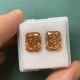  RUIF Jewelry Radiant Cut Champagne Color Crushed Ice Cutting Cubic Zirconia Stone High Carbon Diamond Loose CZ for Jewelry Making
