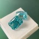  RUIF Jewelry Radiant Cut Paraiba Blue Color Crushed Ice Cutting Cubic Zirconia Stone High Carbon Diamond Loose CZ for Jewelry Making
