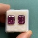  RUIF Jewelry Radiant Cut Fancy Purplish Pink Color Crushed Ice Cutting Cubic Zirconia Stone High Carbon Diamond Loose CZ for Jewelry Making