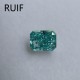  RUIF Jewelry Radiant Cut Paraiba-B Color Crushed Ice Cutting Cubic Zirconia Stone High Carbon Diamond Loose CZ for Jewelry Making
