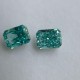  RUIF Jewelry Radiant Cut Paraiba-B Color Crushed Ice Cutting Cubic Zirconia Stone High Carbon Diamond Loose CZ for Jewelry Making