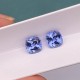 Ruif Jewelry Hand Made High Quality Royal Blue Lab Grown Sapphire Square Cushion Cut Gemstone for Diy Jewelry Design