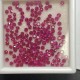 Ruif Jewelry Small Sizes 2.0-3.0MM Round Shape Synthetic Ruby Loose Gemstone