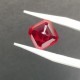 Ruif Jewelry Asscher Cut Lab Ruby Pigeon Blood Red Color Hand Made Loose Gemstone for Jewelry Making