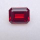 Ruif Jewelry Wholesale Price Emerald Cut Pigeon Blood Red Lab Ruby Loose Gemstones For DIY Jewelry Design