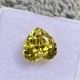 Ruif Jewelry 5-12mm Heart Shape Yellow Color Lab Sapphire Loose Gemstone