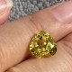 Ruif Jewelry 5-12mm Heart Shape Yellow Color Lab Sapphire Loose Gemstone