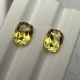 Ruif Jewelry Cushion Cut Lab Sapphire Yellow Color Created Saphir Loose Gemstone