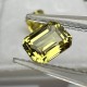 Ruif Jewelry New Yellow Color Lab Sapphire 1-15ct Emerald Cut Loose Gemstone for DIY Jewelry Making