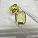 Ruif Jewelry New Yellow Color Lab Sapphire 1-15ct Emerald Cut Loose Gemstone for DIY Jewelry Making